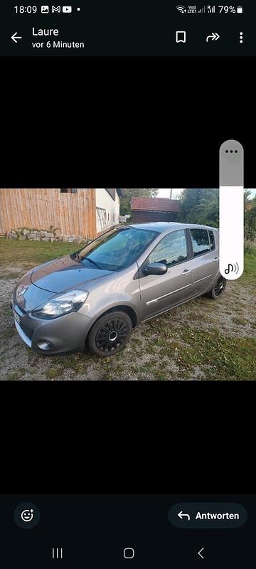 Grau Gebraucht 2011 Renault Clio II Kleinwagen | 4.500 € (Fairer Preis) - Bild 1/4