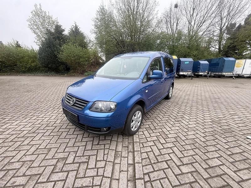 Second-hand VW Caddy 105 CP (77 kW) 2006 Albastru Monovolum