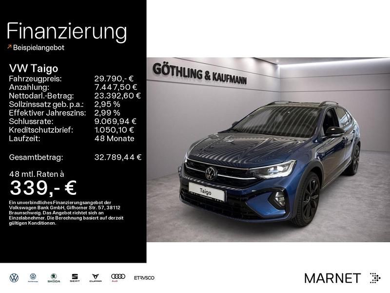 Gebraucht VW Taigo R-line 150 PS (110 kW) 2024 Blau SUV