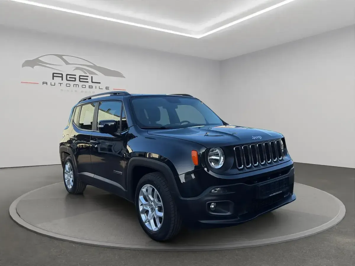 Gebraucht Jeep Renegade Longitude 140 PS (102 kW) 2016 Schwarz SUV