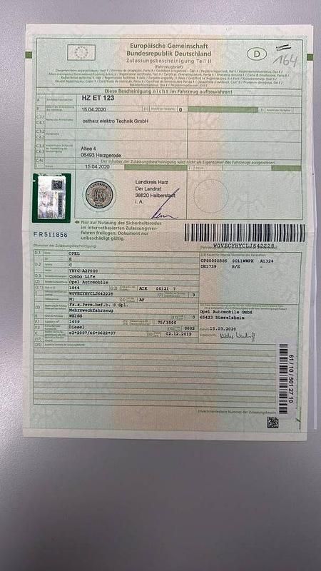 Gebraucht Opel Combo Life S 102 PS (75 kW) 2020 Weiß Kombi