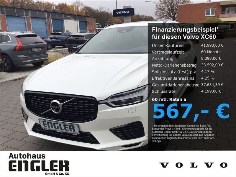 Weiß Gebraucht 2020 Volvo XC60 R-Design SUV | 41.990 € (Etwas zu teuer) - Bild 1/4