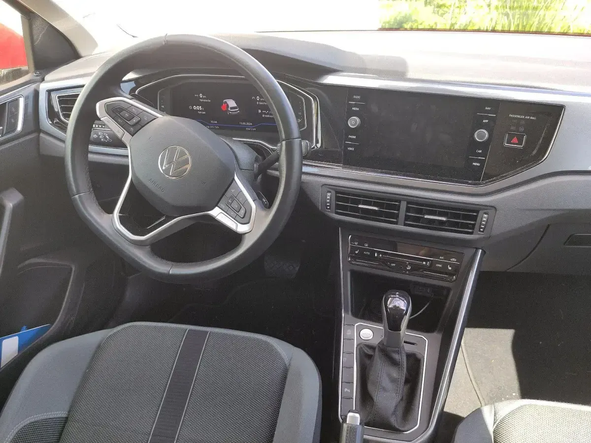 Gebraucht VW Polo Style 110 PS (80 kW) 2022 Rot Kleinwagen