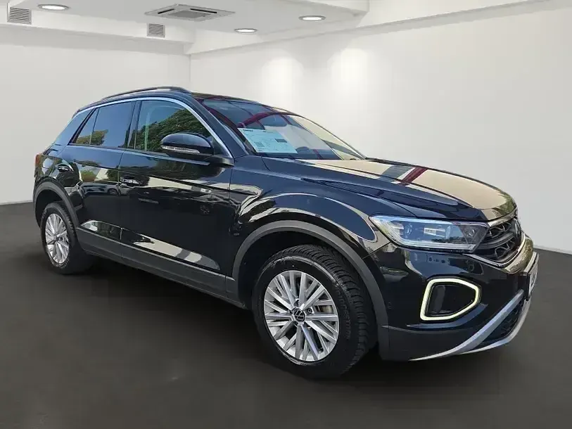 Gebraucht VW T-Roc Life 150 PS (110 kW) 2022 Schwarz SUV