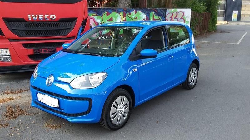 Gebraucht VW up! move up! 60 PS (44 kW) 2015 Blau Kleinwagen