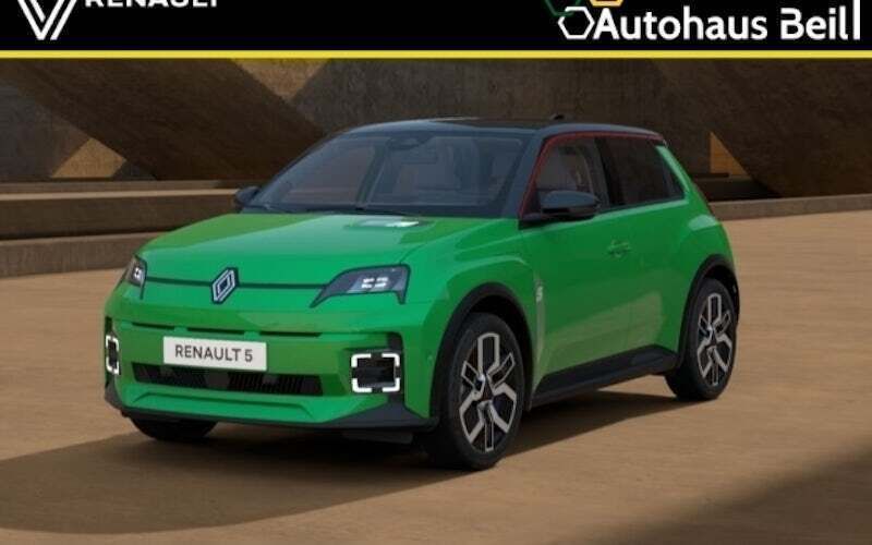 Grün(metallic) Gebraucht 2024 Renault R5 Komfort Kleinwagen | 32.450 € (Fairer Preis) - Bild 1/3