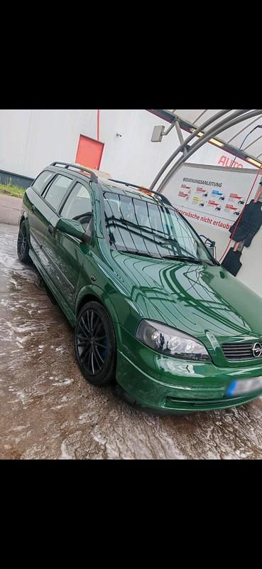 Gebraucht Opel Astra 75 PS (55 kW) 1999 Grün Kombi