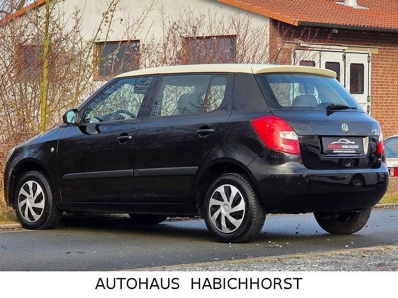 Gebraucht Skoda Fabia Ambiente 86 PS (63 kW) 2010 Schwarz Kleinwagen