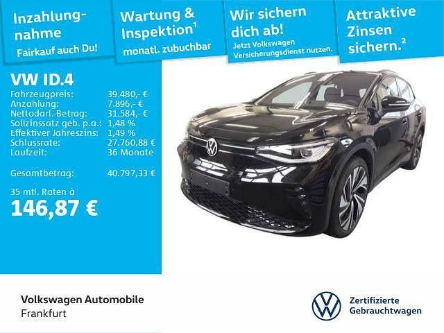 Grenadillschwarz metallic Gebraucht 2025 VW ID.4 GTX SUV | 39.480 € (Superpreis) - Bild 1/2