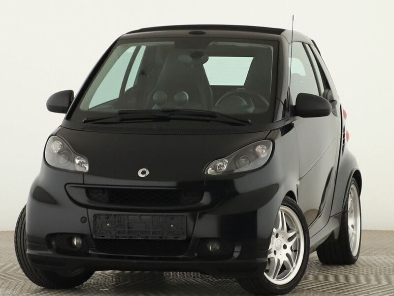 Schwarz Gebraucht 2008 Smart ForTwo Cabrio Brabus Xclusive Cabrio | 8.990 € (Fairer Preis) - Bild 1/4