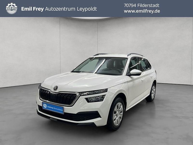 Gebraucht Skoda Kamiq Active 95 PS (69 kW) 2021 Weiß SUV