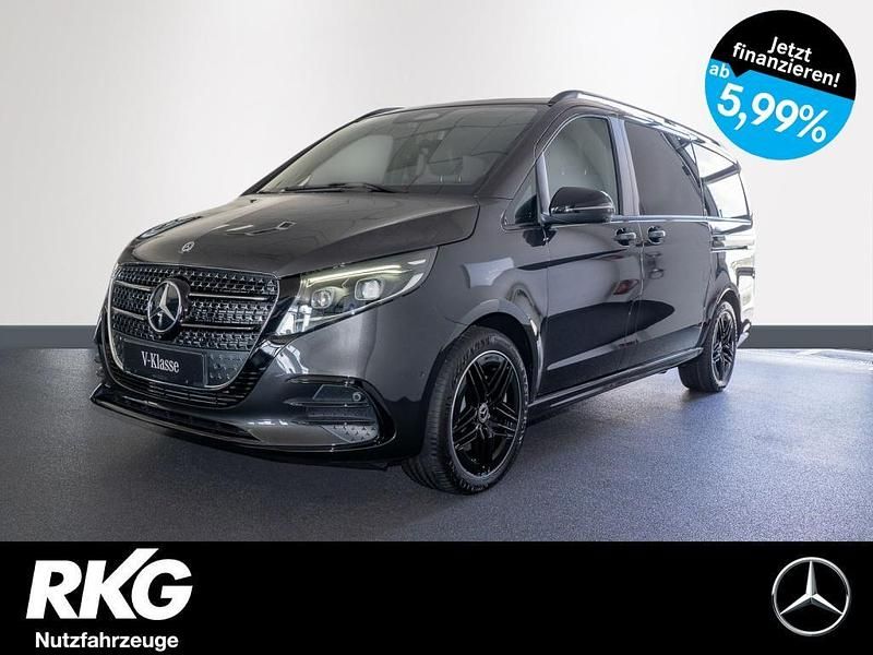 Grau Gebraucht 2025 Mercedes V300 Exclusive Van / Kleinbus | 97.790 € (Teuer) - Bild 1/4