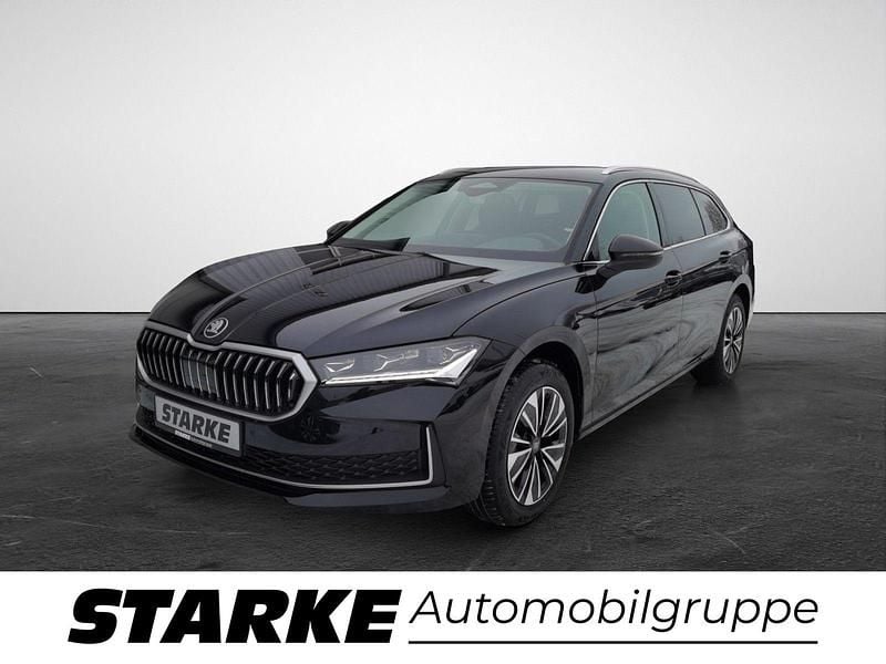 Gebraucht Skoda Superb Selection 150 PS (110 kW) 2024 Schwarz (ebony schwarz metallic) Kombi