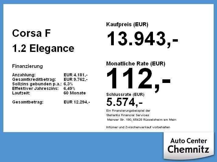 Gebraucht Opel Corsa Elegance 101 PS (74 kW) 2023 Kristall silber Kleinwagen