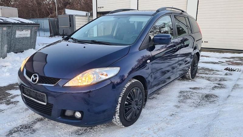 Blau Gebraucht 2008 Mazda 5 Van / Kleinbus | 2.999 € (Fairer Preis) - Bild 1/4