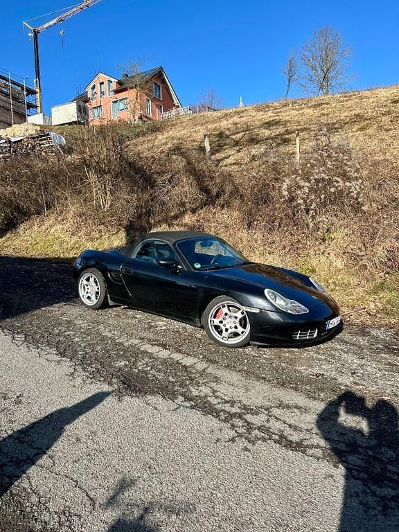 Gebraucht Porsche Boxster S 252 PS (185 kW) 2002 Schwarz Cabrio