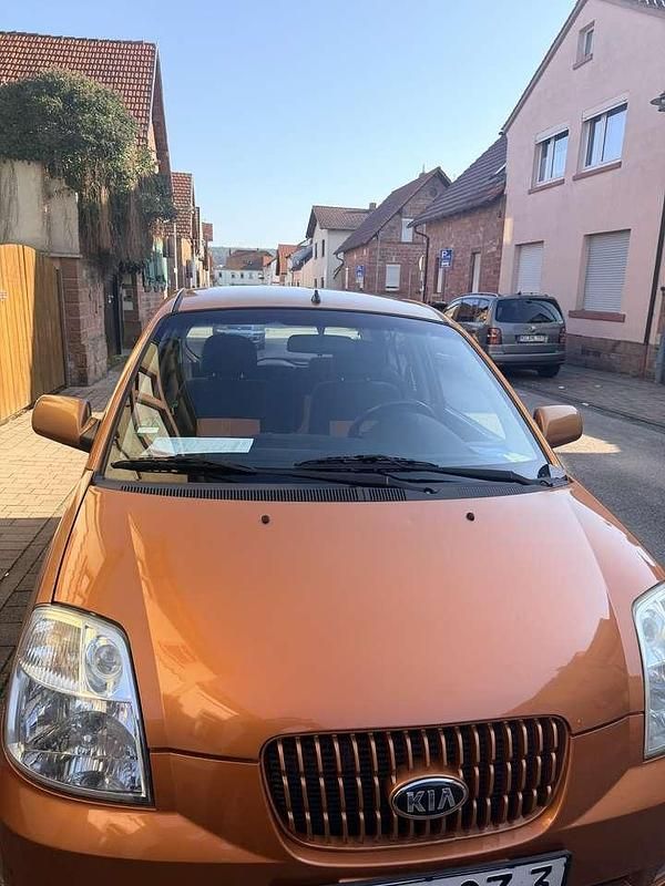 Gebraucht Kia Picanto EX 65 PS (47 kW) 2006 Orange Kleinwagen