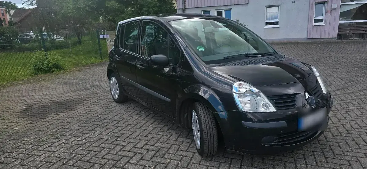 Gebraucht Renault Modus 60 PS (44 kW) 2007 Schwarz Van / Kleinbus
