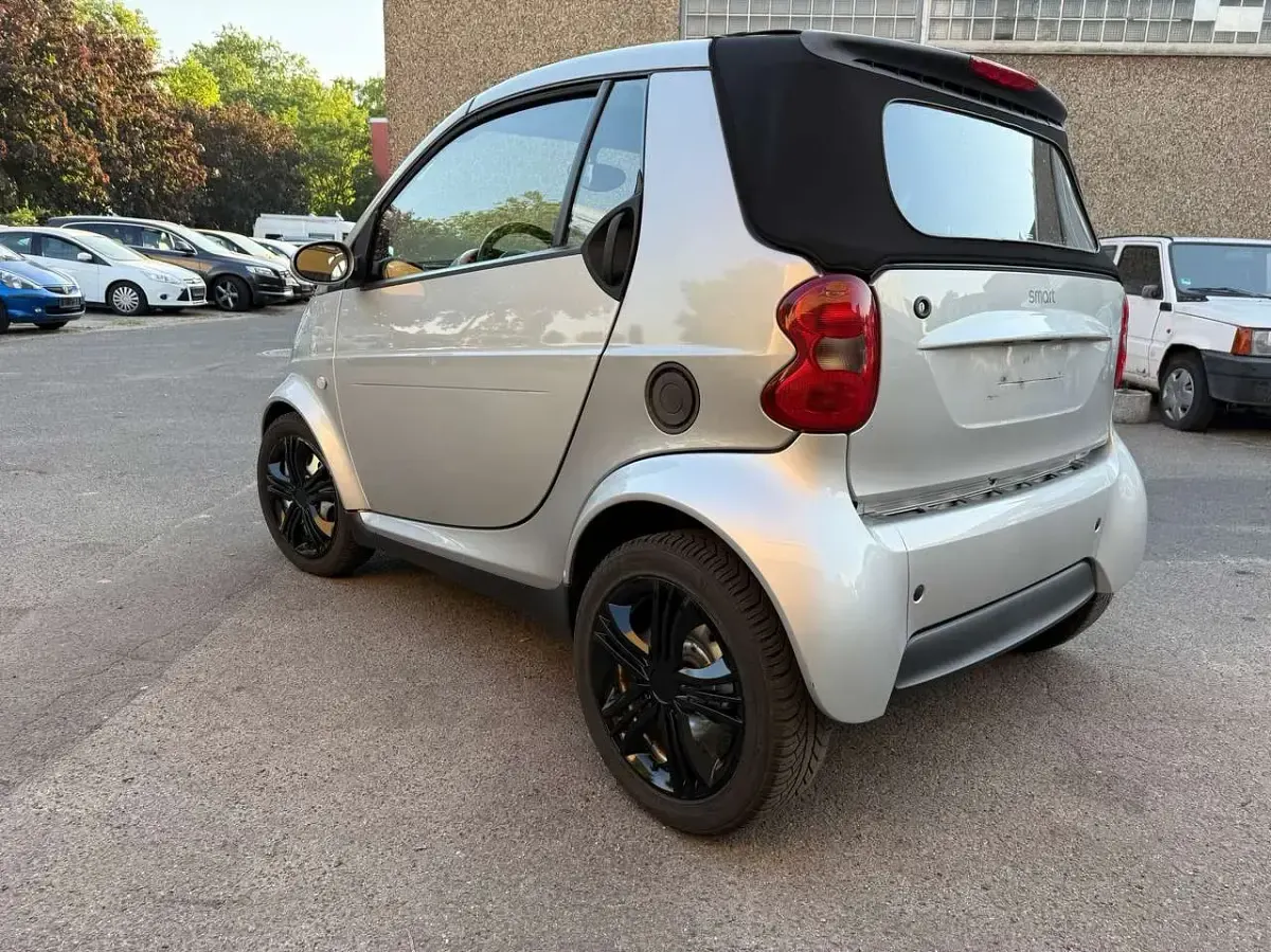 Gebraucht Smart ForTwo Cabrio Basis 61 PS (44 kW) 2003 Tridion silbe Cabrio