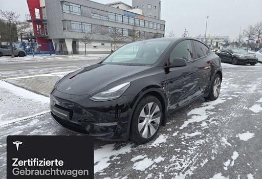 Schwarz Gebraucht 2022 Tesla Model Y SUV | 38.900 € (Teuer) - Bild 1/4
