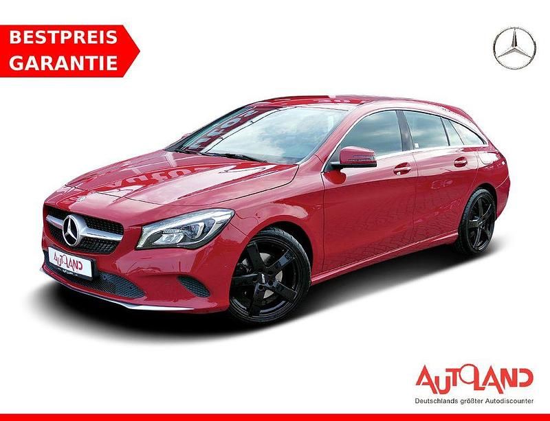 Rot Gebraucht 2018 Mercedes CLA180 Shooting Brake Kombi | 20.990 € (Etwas zu teuer) - Bild 1/4