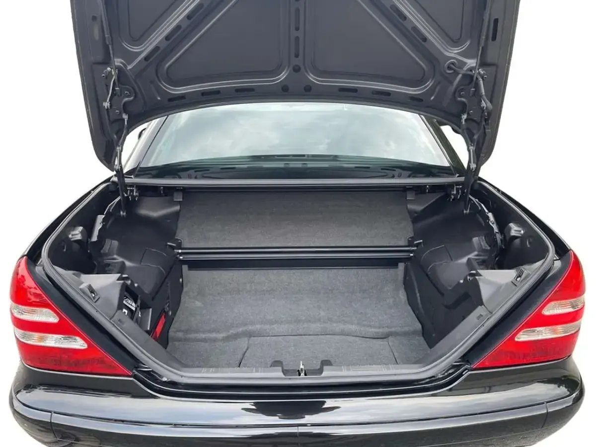 Gebraucht Mercedes SLK230 197 PS (144 kW) 2003 Obsidianschwarz metallic Cabrio