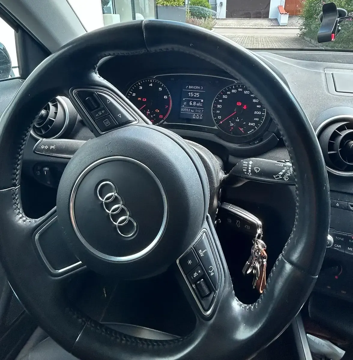 Gebraucht Audi A1 86 PS (63 kW) 2012 Schwarz Kleinwagen