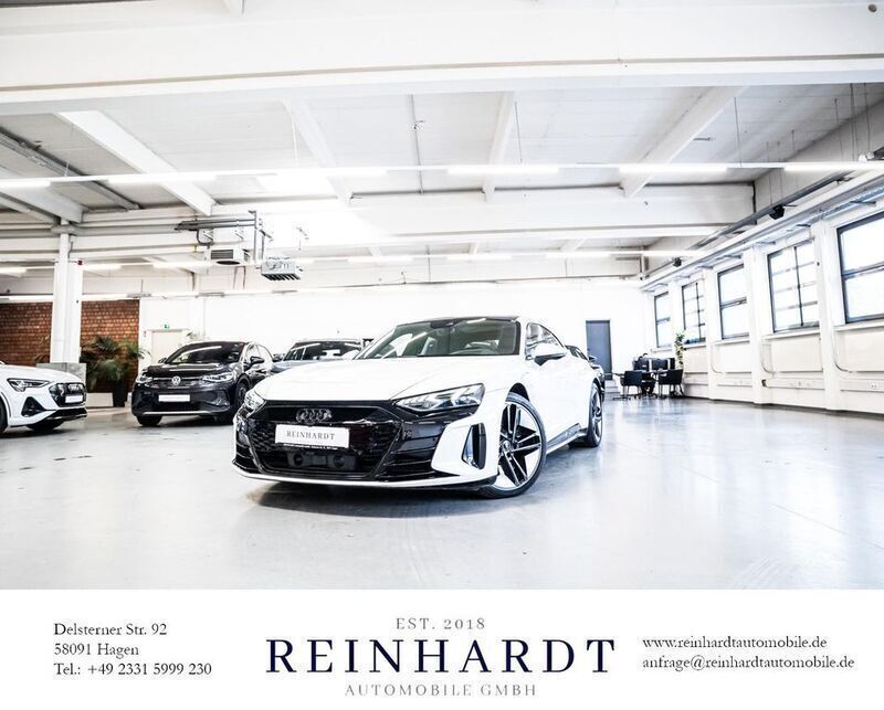 Ibisweiß Gebraucht 2021 Audi e-tron GT quattro Ambiente Limousine | 59.935 € - Bild 1/3