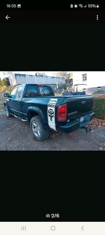 Gebraucht Dodge Ram 345 PS (253 kW) 2004 Schwarz Pickup