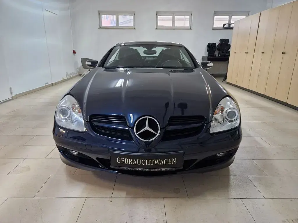 Gebraucht Mercedes SLK280 231 PS (169 kW) 2006 Blau Cabrio