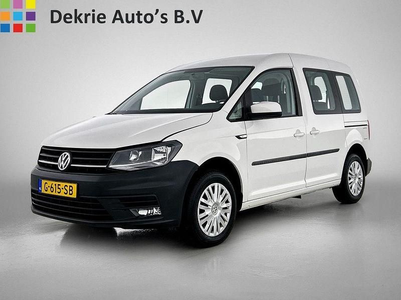 Weiß Gebraucht 2019 VW Caddy Trendline Van / Kleinbus | 13.903 € (Etwas zu teuer) - Bild 1/4