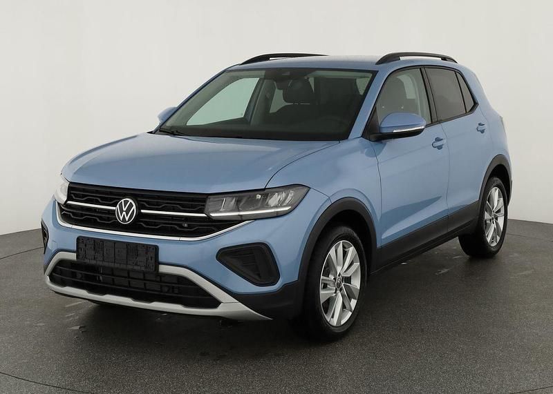 Clear blue metallic Neu 2025 VW T-Cross Life SUV | 27.495 € (Fairer Preis) - Bild 1/4