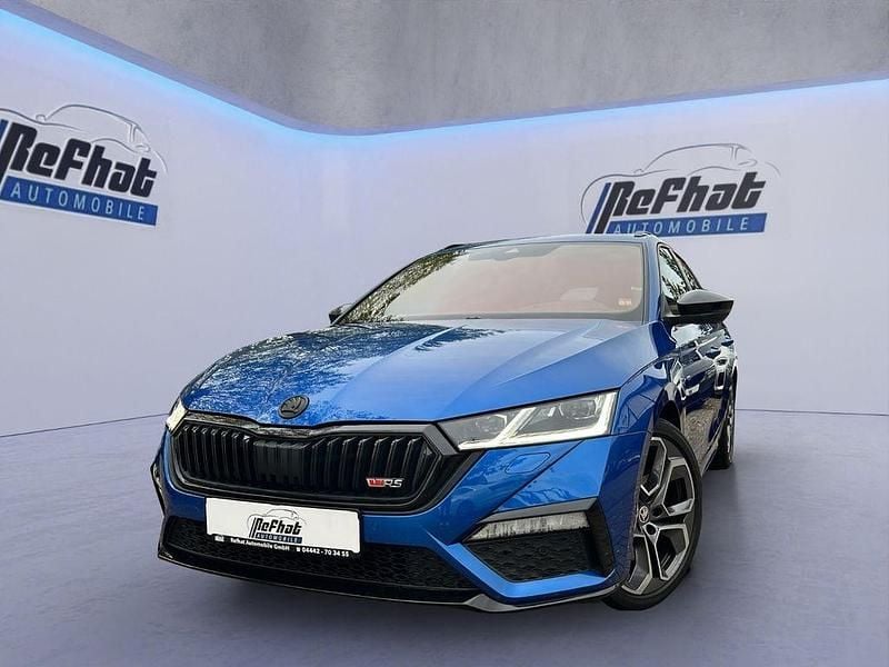 Blau Gebraucht 2022 Skoda Octavia RS Kombi | 28.900 € (Guter Preis) - Bild 1/4