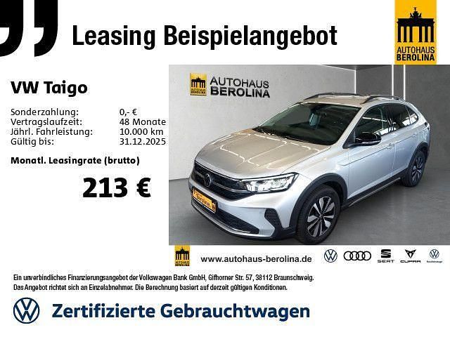 Silber Gebraucht 2024 VW Taigo Goal SUV | 21.888 € (Guter Preis) - Bild 1/4