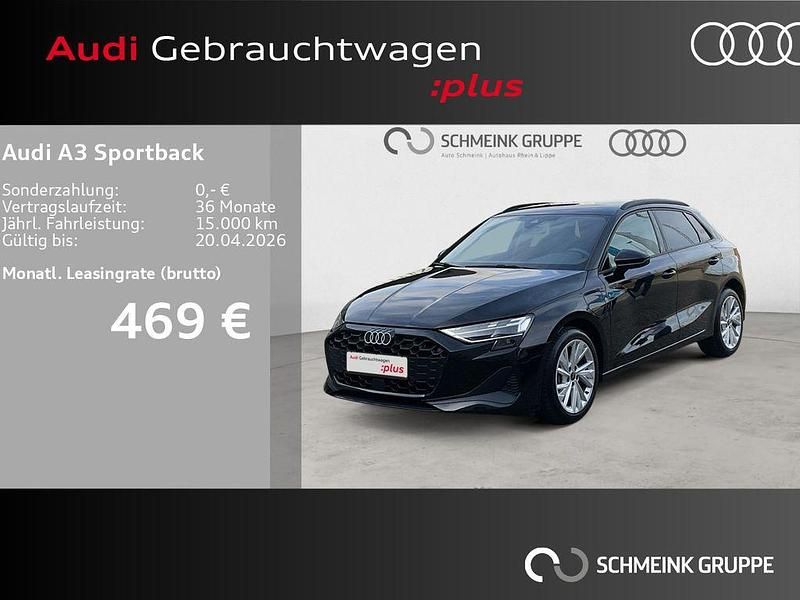 Gebraucht Audi A3 Business 204 PS (150 kW) 2025 Mythosschwarz metallic (metallic) Limousine