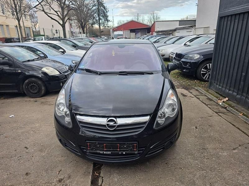 Gebraucht Opel Corsa Edition 87 PS (63 kW) 2010 Schwarz Kleinwagen