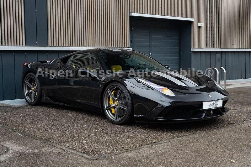 Schwarz Gebraucht 2015 Ferrari 458 Coupé | 475.900 € (Superpreis) - Bild 1/4