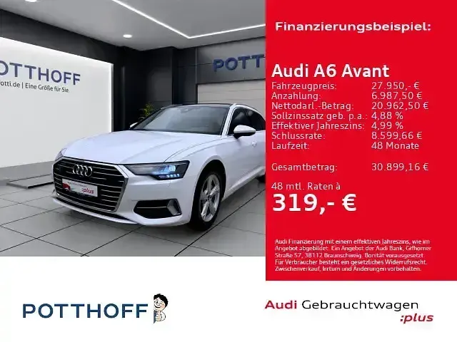Gebraucht Audi A6 Sport 204 PS (150 kW) 2023 Kombi