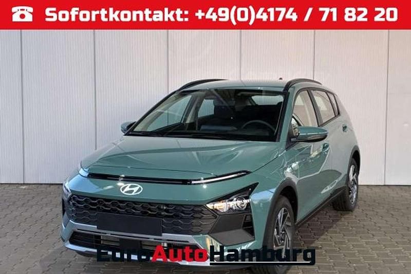 Neu Hyundai Bayon 90 PS (66 kW) 2025 Mangrove green SUV
