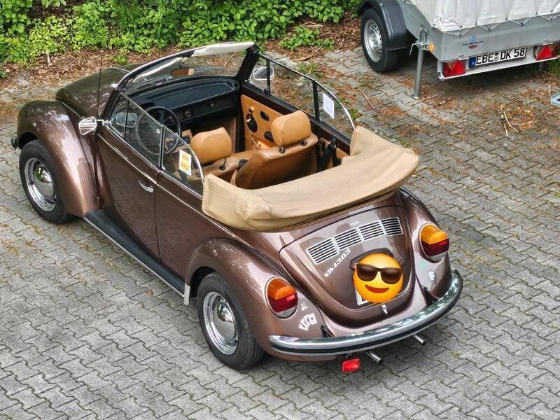 Braun Gebraucht 1978 VW Käfer Cabrio | 19.000 € - Bild 1/4