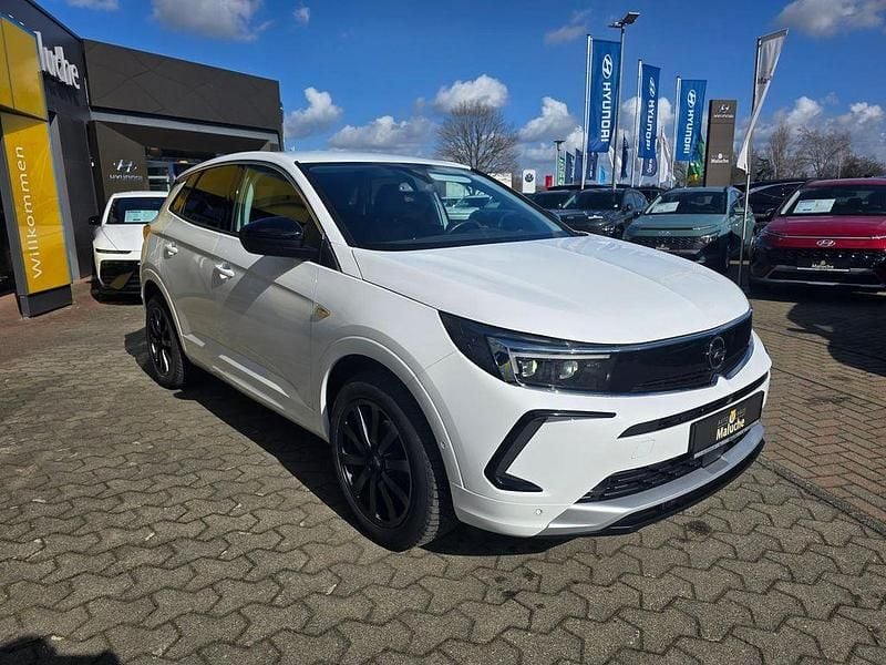 Gebraucht Opel Grandland X Elegance 131 PS (96 kW) 2023 Jade weiss/arktis weiss SUV