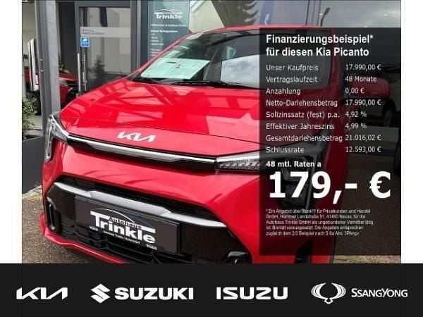Rot (signalrot) Neu 2025 Kia Picanto Vision Kleinwagen | 16.010 € (Guter Preis) - Bild 1/4