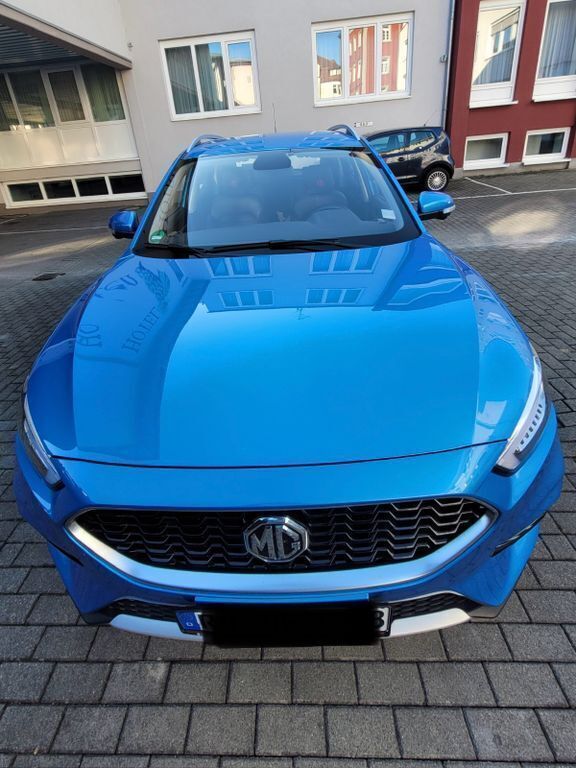 Blau Gebraucht 2024 MG ZS Luxury Limousine | 16.800 € (Superpreis) - Bild 1/4