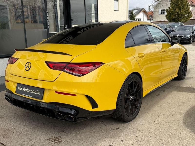 Gebraucht Mercedes CLA250 AMG line 224 PS (164 kW) 2019 Gelb Coupé