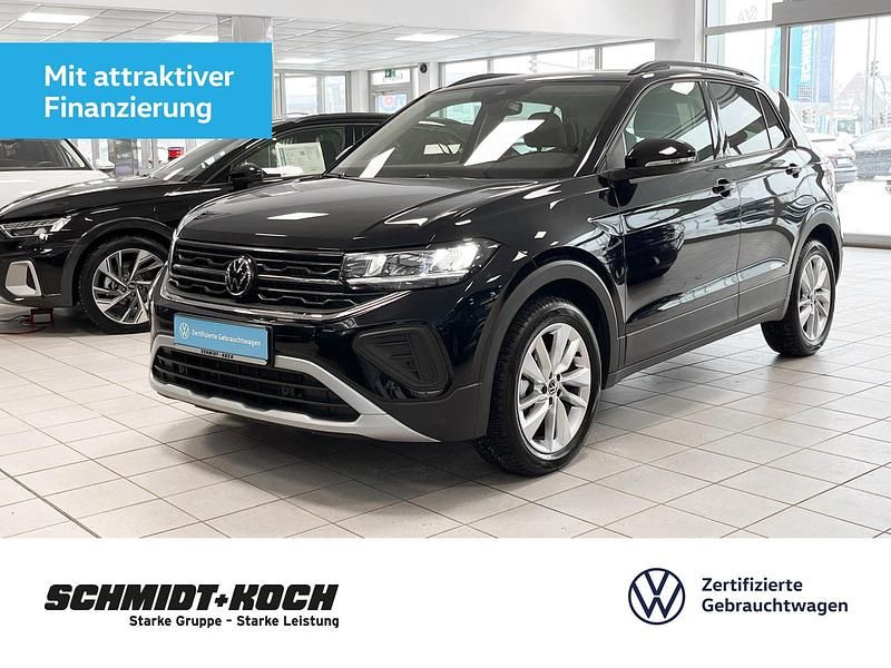 Deep black perleffekt (schwarz) Gebraucht 2025 VW T-Cross Goal SUV | 27.995 € (Etwas zu teuer) - Bild 1/4