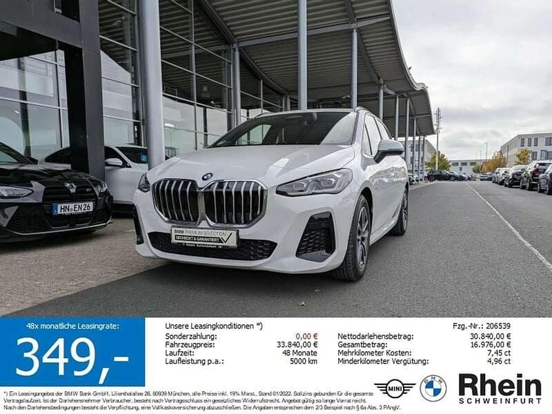 Alpinweiss uni Gebraucht 2025 BMW 218 Active Tourer M Sport Van / Kleinbus | 33.840 € (Guter Preis) - Bild 1/4
