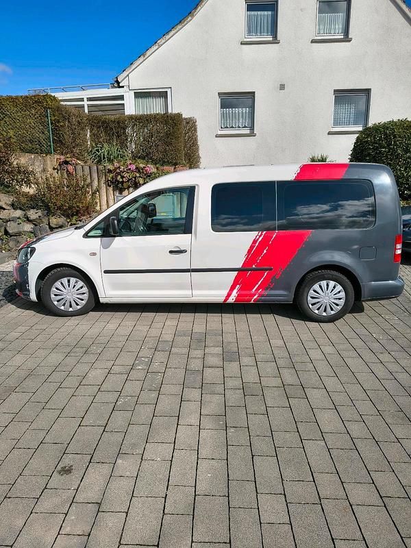 Gebraucht VW Caddy Maxi 105 PS (77 kW) 2014 Weiß Van / Kleinbus
