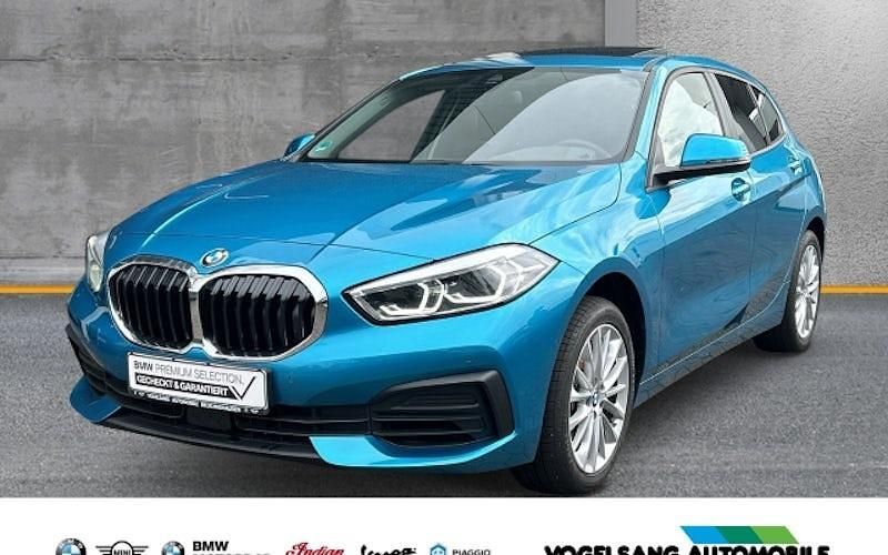 Snapper rocks blue metallic Gebraucht 2024 BMW 116 Advantage Kleinwagen | 27.990 € (Etwas zu teuer) - Bild 1/4