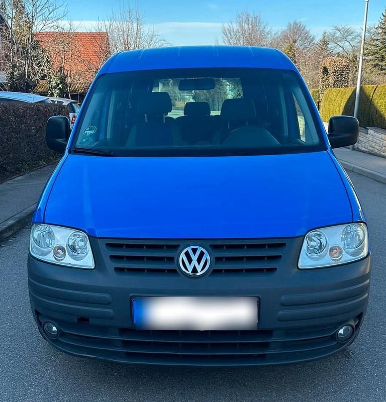 Gebraucht VW Caddy 105 PS (77 kW) 2005 Blau Van / Kleinbus
