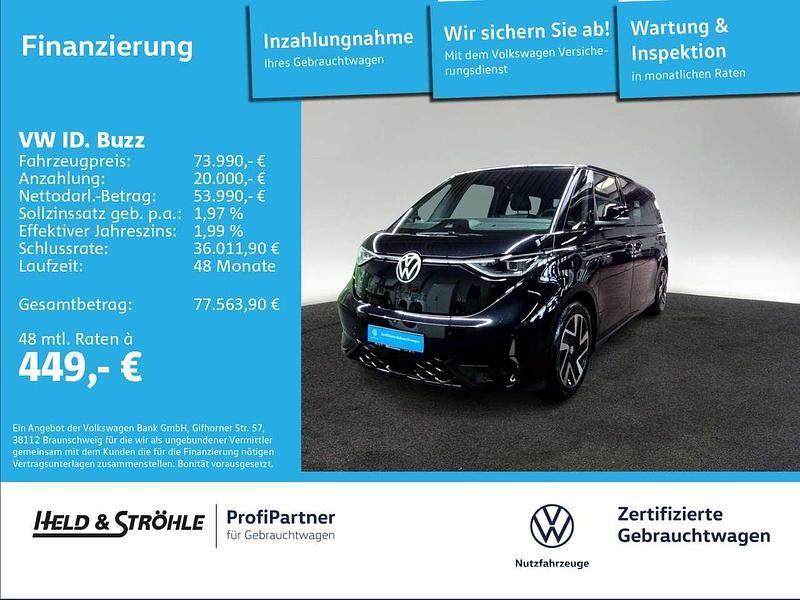 Gebraucht VW ID. Buzz GTX 250 kW (340 PS) 2025 Deep black perleffekt Van / Kleinbus
